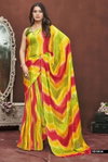 Patrangini By Vallabhi Chiffon Printed Daily Wear Wholesale Saree Suppliers In Mumbai